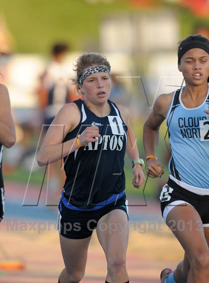 Thumbnail 2 in CIF State Track and Field Championships (Day 1 - Girls 800m) photogallery.