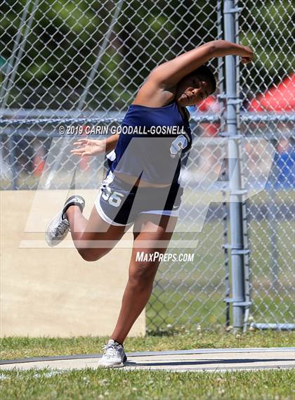 Thumbnail 3 in Coastal 3A Conference Championship (Girls Field Events) photogallery.