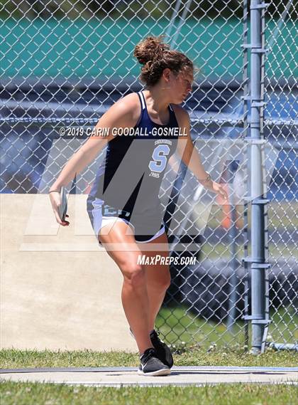 Thumbnail 3 in Coastal 3A Conference Championship (Girls Field Events) photogallery.