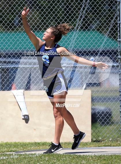 Thumbnail 2 in Coastal 3A Conference Championship (Girls Field Events) photogallery.