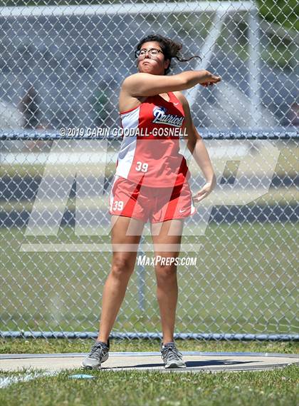 Thumbnail 2 in Coastal 3A Conference Championship (Girls Field Events) photogallery.