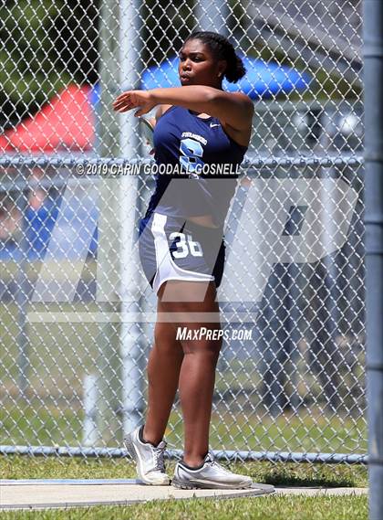 Thumbnail 1 in Coastal 3A Conference Championship (Girls Field Events) photogallery.