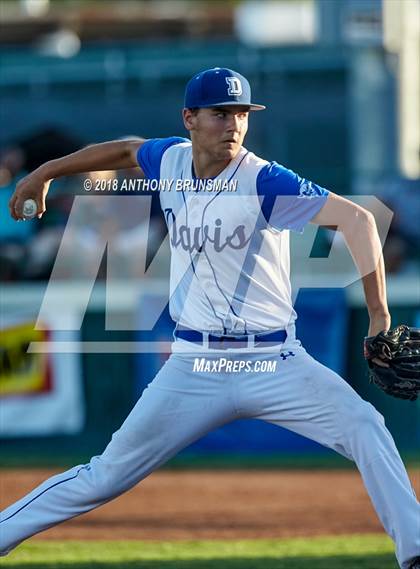 Thumbnail 1 in Davis vs. Vacaville (CIF SJS D1 Final - Game 1) photogallery.