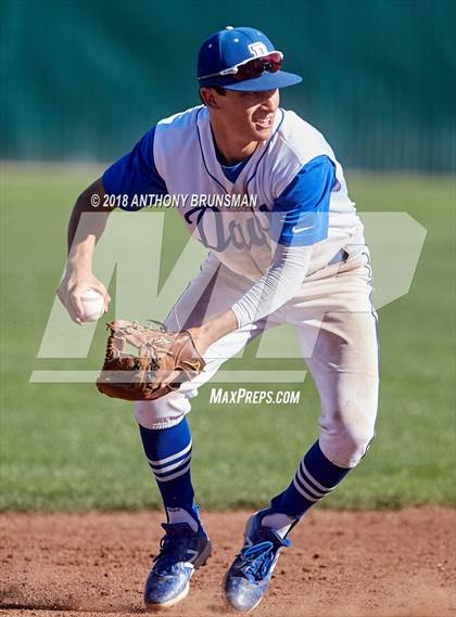 Thumbnail 3 in Davis vs. Vacaville (CIF SJS D1 Final - Game 1) photogallery.