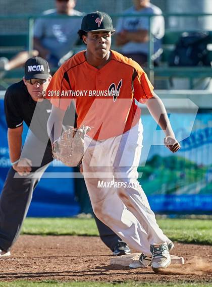Thumbnail 3 in Davis vs. Vacaville (CIF SJS D1 Final - Game 1) photogallery.