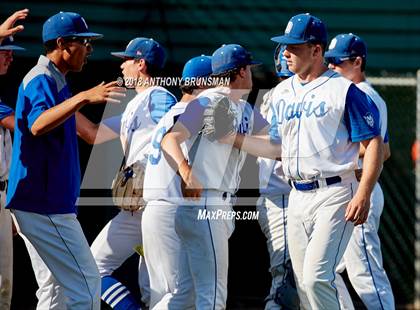 Thumbnail 3 in Davis vs. Vacaville (CIF SJS D1 Final - Game 1) photogallery.