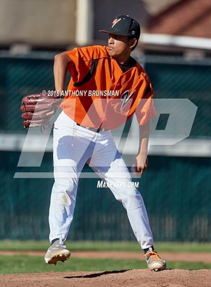 Thumbnail 3 in Davis vs. Vacaville (CIF SJS D1 Final - Game 1) photogallery.