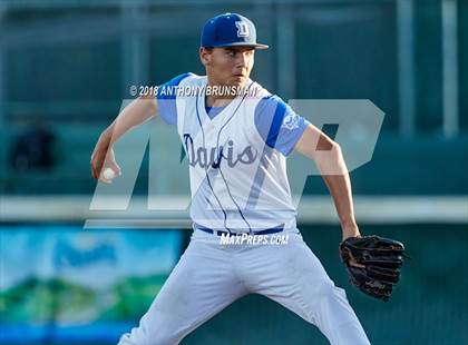 Thumbnail 1 in Davis vs. Vacaville (CIF SJS D1 Final - Game 1) photogallery.