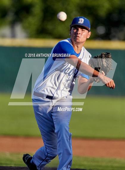 Thumbnail 3 in Davis vs. Vacaville (CIF SJS D1 Final - Game 1) photogallery.