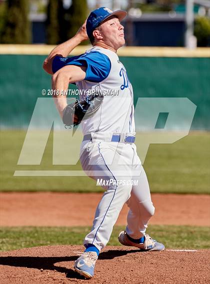 Thumbnail 1 in Davis vs. Vacaville (CIF SJS D1 Final - Game 1) photogallery.