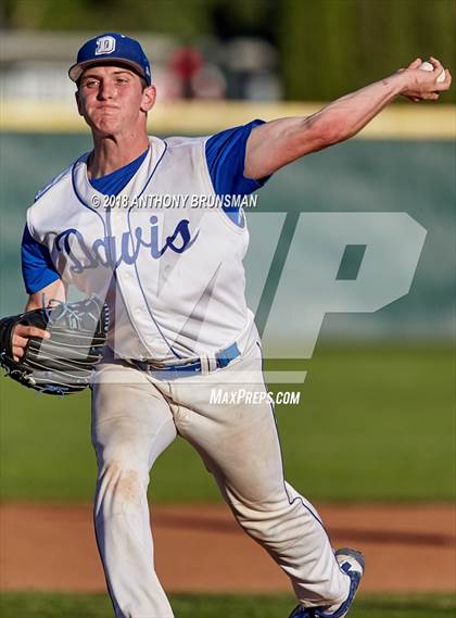 Thumbnail 1 in Davis vs. Vacaville (CIF SJS D1 Final - Game 1) photogallery.