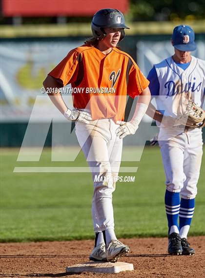 Thumbnail 3 in Davis vs. Vacaville (CIF SJS D1 Final - Game 1) photogallery.