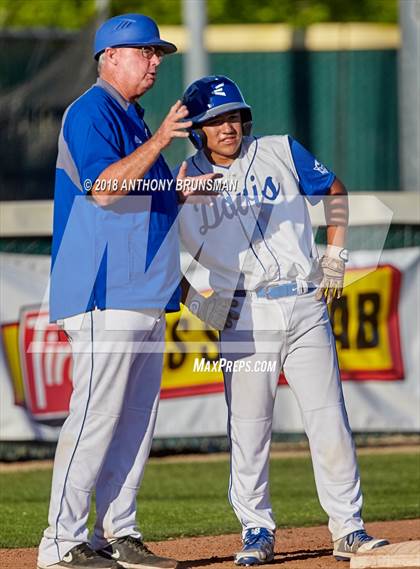 Thumbnail 2 in Davis vs. Vacaville (CIF SJS D1 Final - Game 1) photogallery.