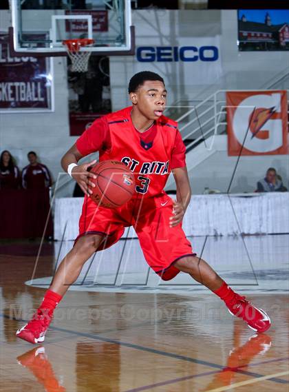 Thumbnail 2 in St. Rita vs Lake Clifton (Spalding Hoophall Classic) photogallery.