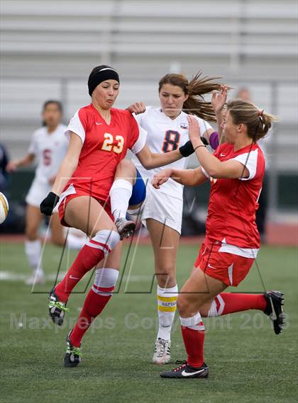Thumbnail 2 in Cathedral Catholic vs. Chaminade (CIF SS D2 Final) photogallery.