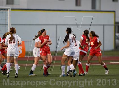 Thumbnail 1 in Cathedral Catholic vs. Chaminade (CIF SS D2 Final) photogallery.
