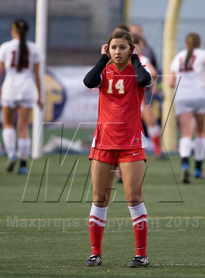Thumbnail 2 in Cathedral Catholic vs. Chaminade (CIF SS D2 Final) photogallery.