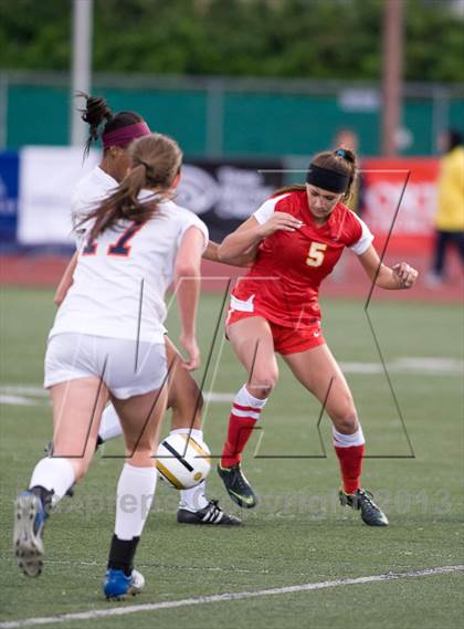 Thumbnail 2 in Cathedral Catholic vs. Chaminade (CIF SS D2 Final) photogallery.