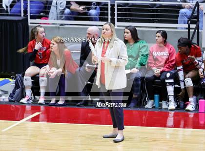 Thumbnail 3 in Lovejoy vs. Manvel (UIL Volleyball 5A Semifinals) photogallery.