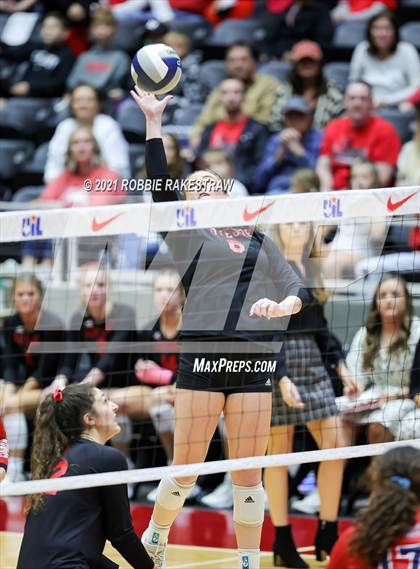 Thumbnail 1 in Lovejoy vs. Manvel (UIL Volleyball 5A Semifinals) photogallery.
