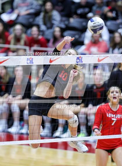 Thumbnail 1 in Lovejoy vs. Manvel (UIL Volleyball 5A Semifinals) photogallery.