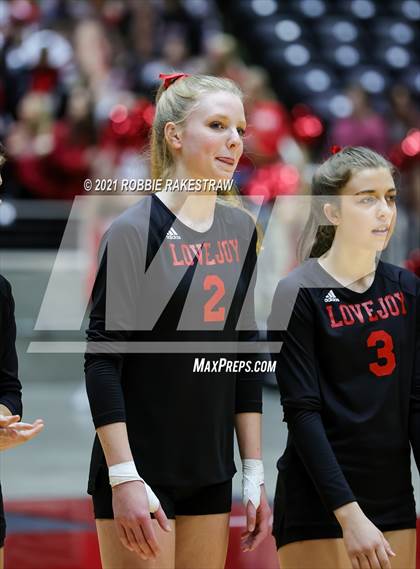 Thumbnail 1 in Lovejoy vs. Manvel (UIL Volleyball 5A Semifinals) photogallery.