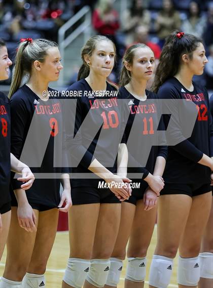 Thumbnail 2 in Lovejoy vs. Manvel (UIL Volleyball 5A Semifinals) photogallery.