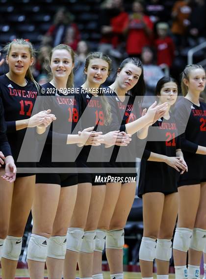 Thumbnail 1 in Lovejoy vs. Manvel (UIL Volleyball 5A Semifinals) photogallery.