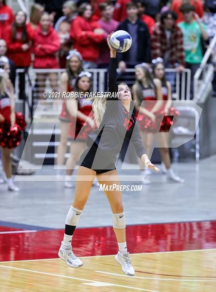 Thumbnail 2 in Lovejoy vs. Manvel (UIL Volleyball 5A Semifinals) photogallery.