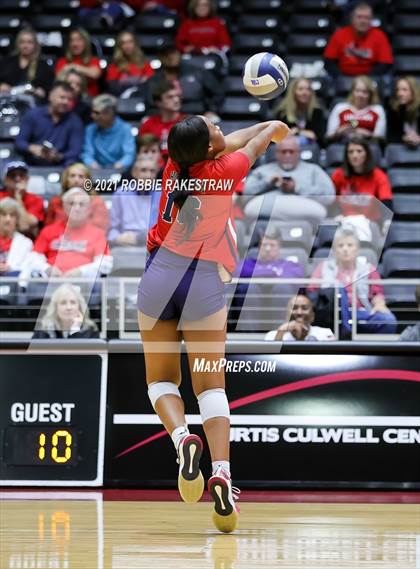 Thumbnail 1 in Lovejoy vs. Manvel (UIL Volleyball 5A Semifinals) photogallery.
