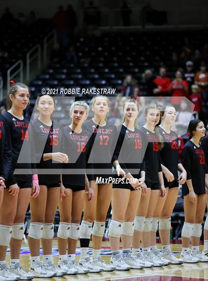 Thumbnail 2 in Lovejoy vs. Manvel (UIL Volleyball 5A Semifinals) photogallery.