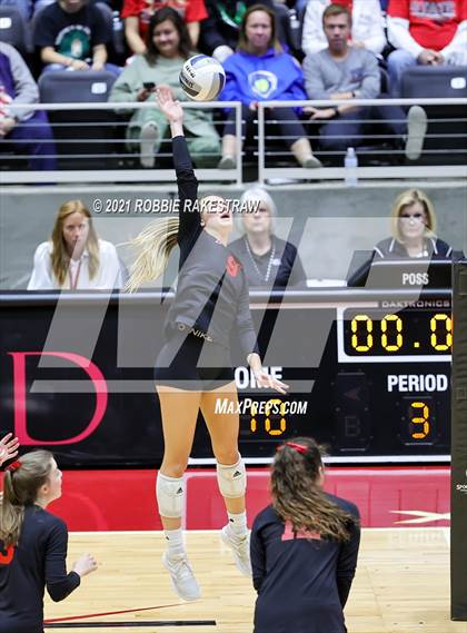 Thumbnail 1 in Lovejoy vs. Manvel (UIL Volleyball 5A Semifinals) photogallery.