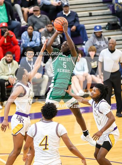 Thumbnail 1 in Christ School vs Word of God Christian Academy National (John Wall Holiday Invitational) photogallery.