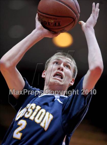Thumbnail 3 in Mission Prep vs. Central Valley Christian (CIF CS D5 Final) photogallery.