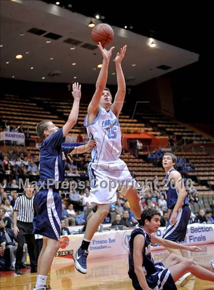 Thumbnail 1 in Mission Prep vs. Central Valley Christian (CIF CS D5 Final) photogallery.