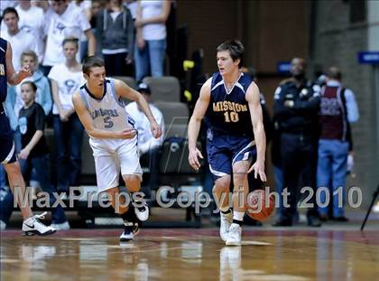 Thumbnail 3 in Mission Prep vs. Central Valley Christian (CIF CS D5 Final) photogallery.