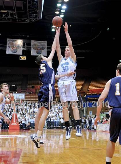 Thumbnail 1 in Mission Prep vs. Central Valley Christian (CIF CS D5 Final) photogallery.