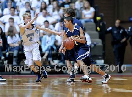 Thumbnail 3 in Mission Prep vs. Central Valley Christian (CIF CS D5 Final) photogallery.