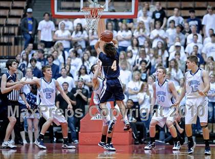 Thumbnail 3 in Mission Prep vs. Central Valley Christian (CIF CS D5 Final) photogallery.