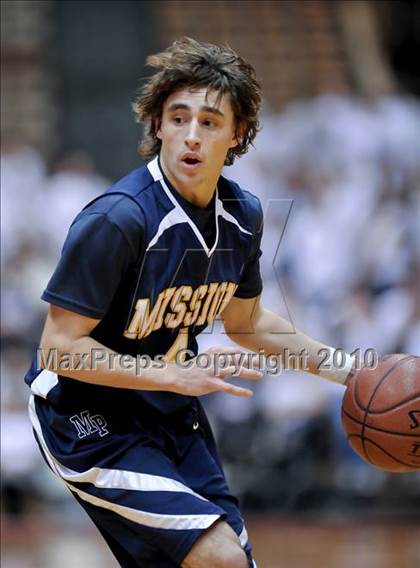Thumbnail 3 in Mission Prep vs. Central Valley Christian (CIF CS D5 Final) photogallery.