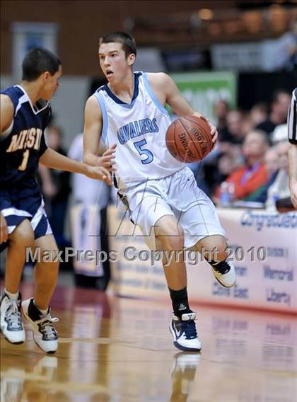 Thumbnail 2 in Mission Prep vs. Central Valley Christian (CIF CS D5 Final) photogallery.