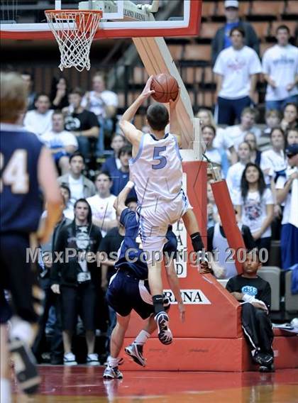 Thumbnail 2 in Mission Prep vs. Central Valley Christian (CIF CS D5 Final) photogallery.