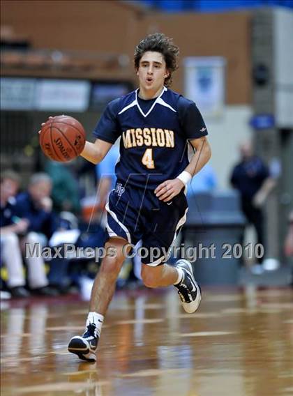 Thumbnail 1 in Mission Prep vs. Central Valley Christian (CIF CS D5 Final) photogallery.