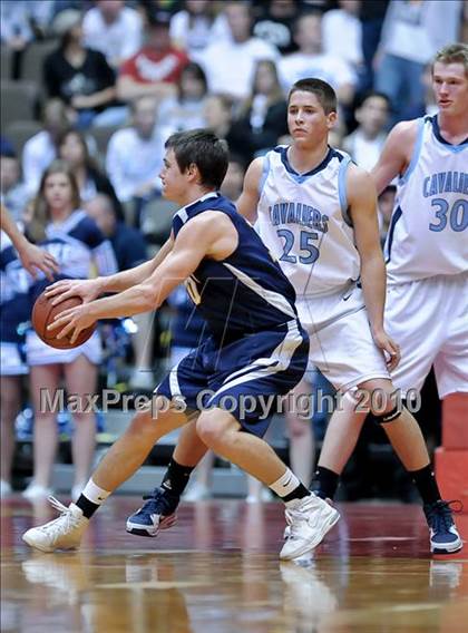 Thumbnail 3 in Mission Prep vs. Central Valley Christian (CIF CS D5 Final) photogallery.