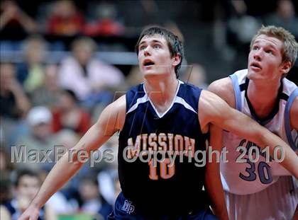 Thumbnail 2 in Mission Prep vs. Central Valley Christian (CIF CS D5 Final) photogallery.