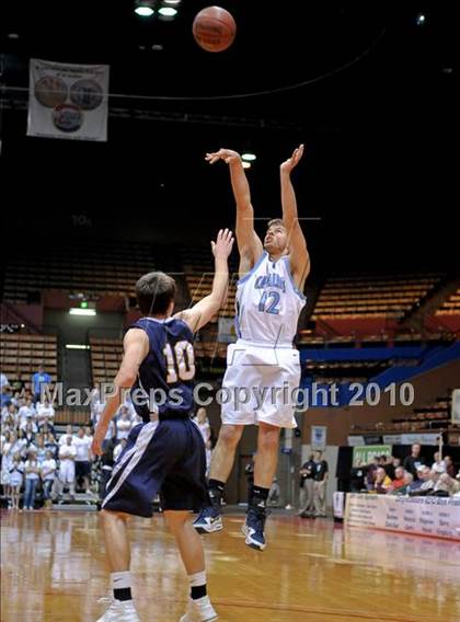Thumbnail 2 in Mission Prep vs. Central Valley Christian (CIF CS D5 Final) photogallery.