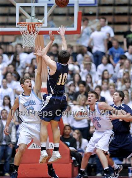 Thumbnail 3 in Mission Prep vs. Central Valley Christian (CIF CS D5 Final) photogallery.