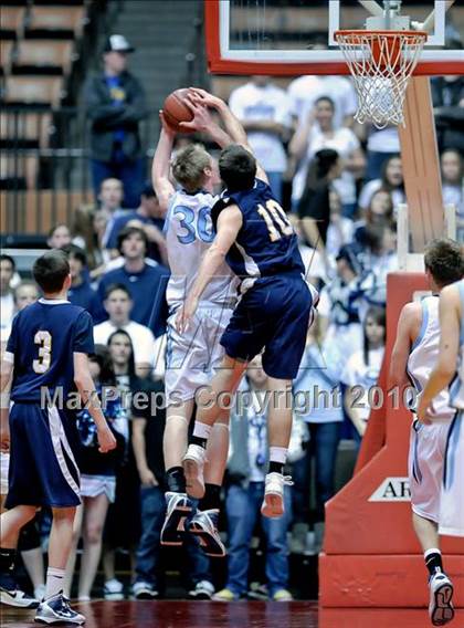 Thumbnail 1 in Mission Prep vs. Central Valley Christian (CIF CS D5 Final) photogallery.