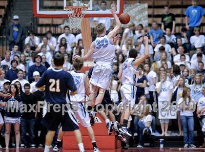 Thumbnail 2 in Mission Prep vs. Central Valley Christian (CIF CS D5 Final) photogallery.
