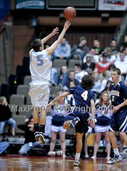 Thumbnail 3 in Mission Prep vs. Central Valley Christian (CIF CS D5 Final) photogallery.